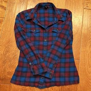 Patagonia Women's Long-Sleeved Organic Cotton Midweight Fjord Flannel Shirt